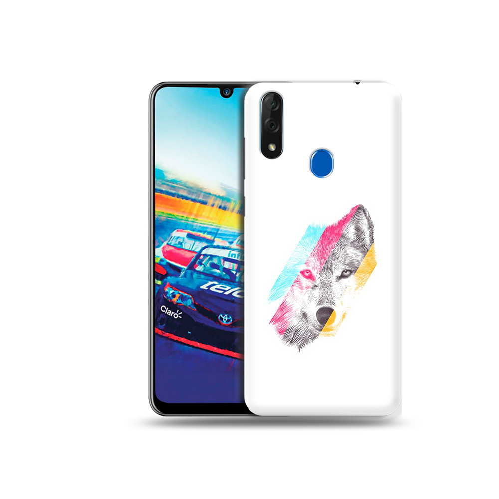 

Чехол MyPads Tocco для ZTE Blade V10 волк градиент (PT136503.455.268), Прозрачный, Tocco