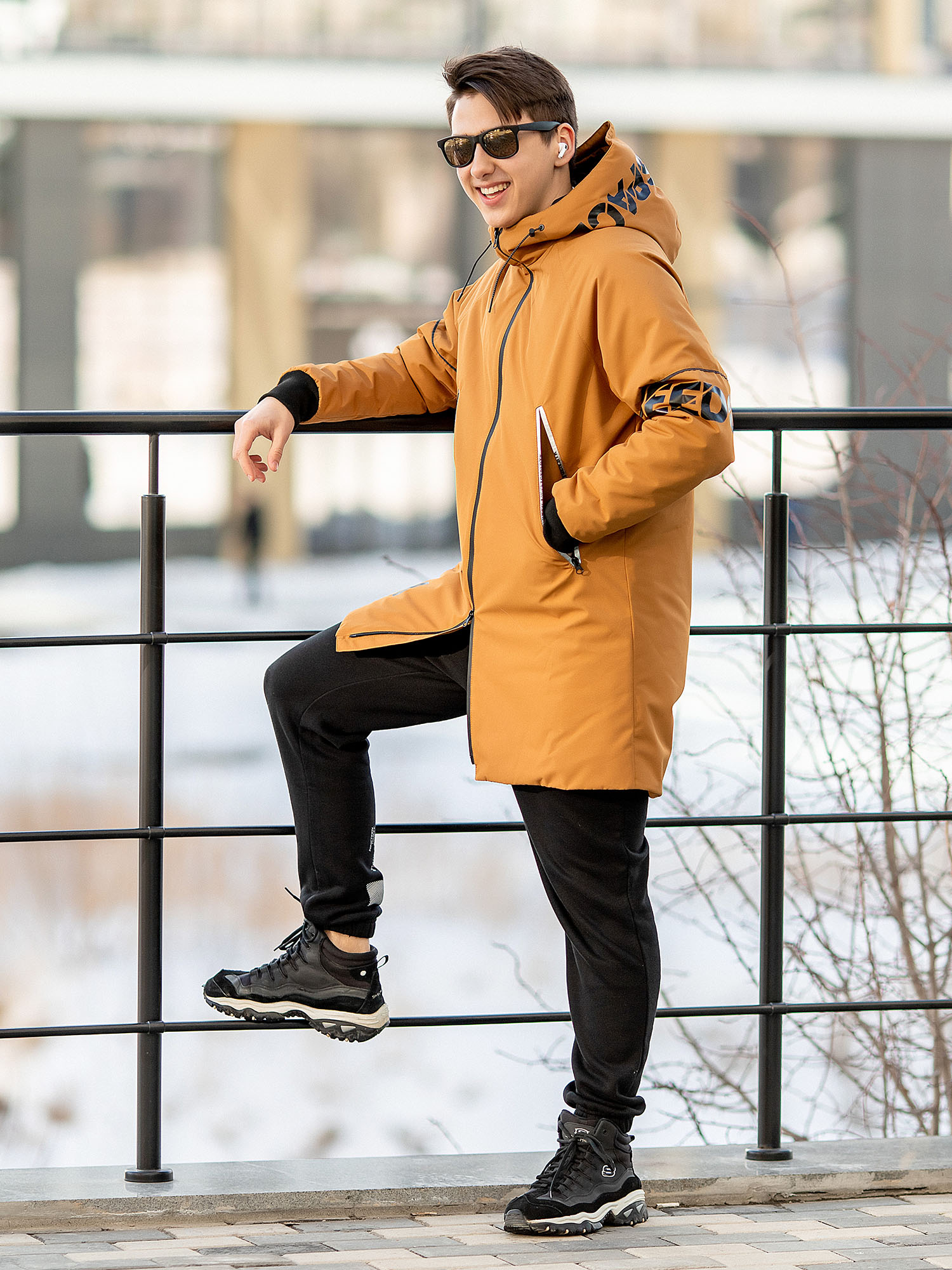 

Парка детская Batik 107-22о-1, охра, 152, Желтый, 107-22о-1