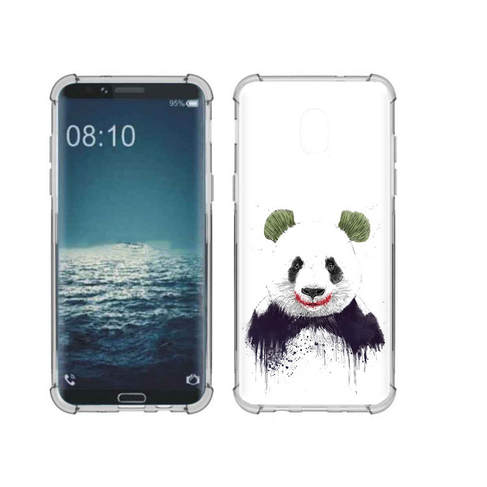 

Чехол MyPads Tocco для Samsung Galaxy J3 панда джокер (PT226926.574.533), Прозрачный, Tocco