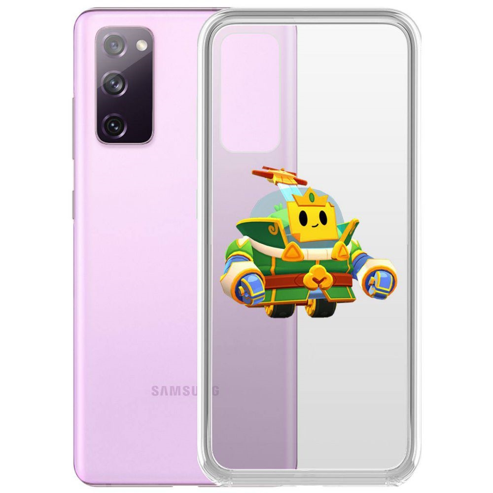 

Чехол-накладка Brawl Stars-Изумрудный Принц Спраут для Samsung Galaxy S20 FE