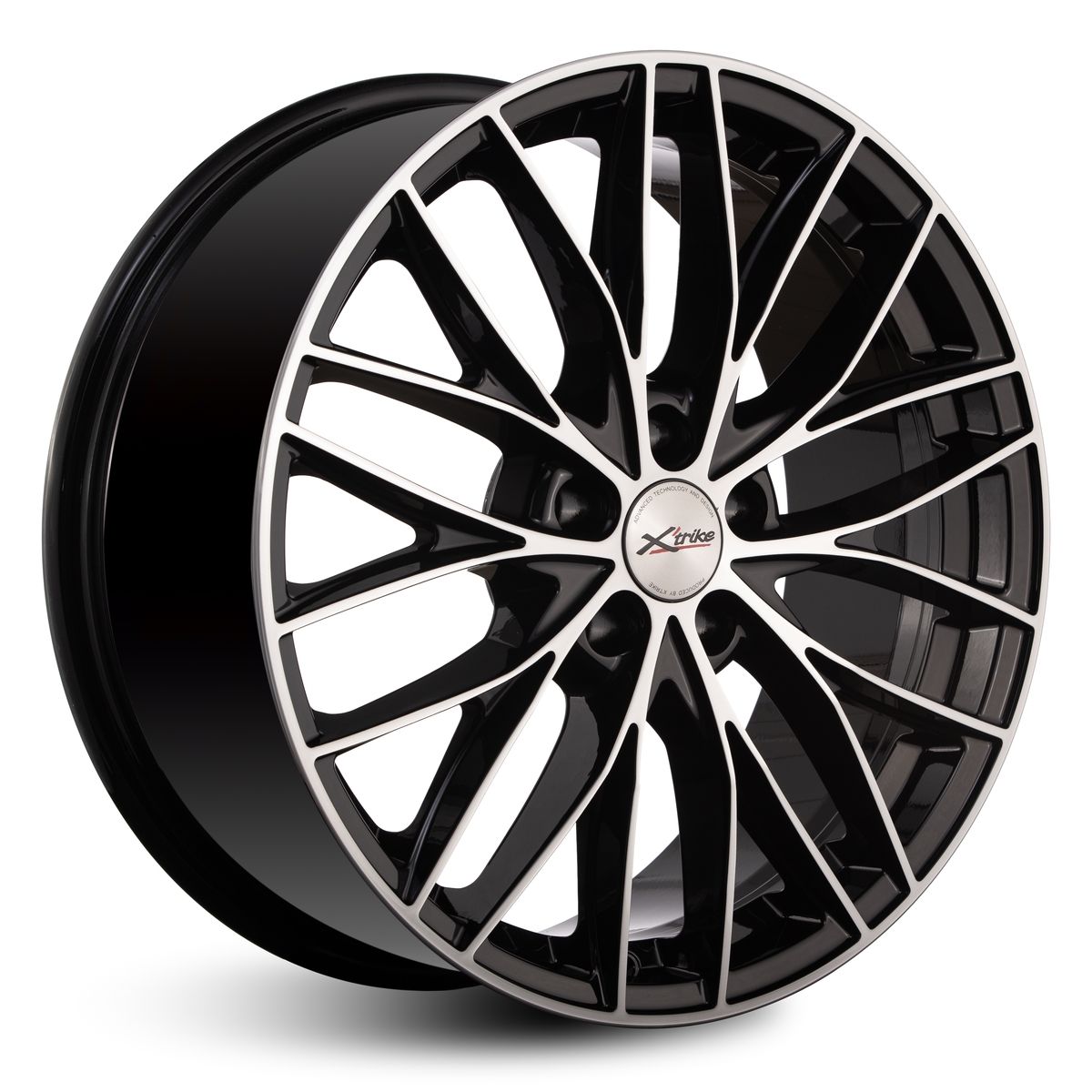 

Диск X'trike X-130 7.5x18 ET36 5x108 D65.1 BK/FP, арт. 80960, X-130