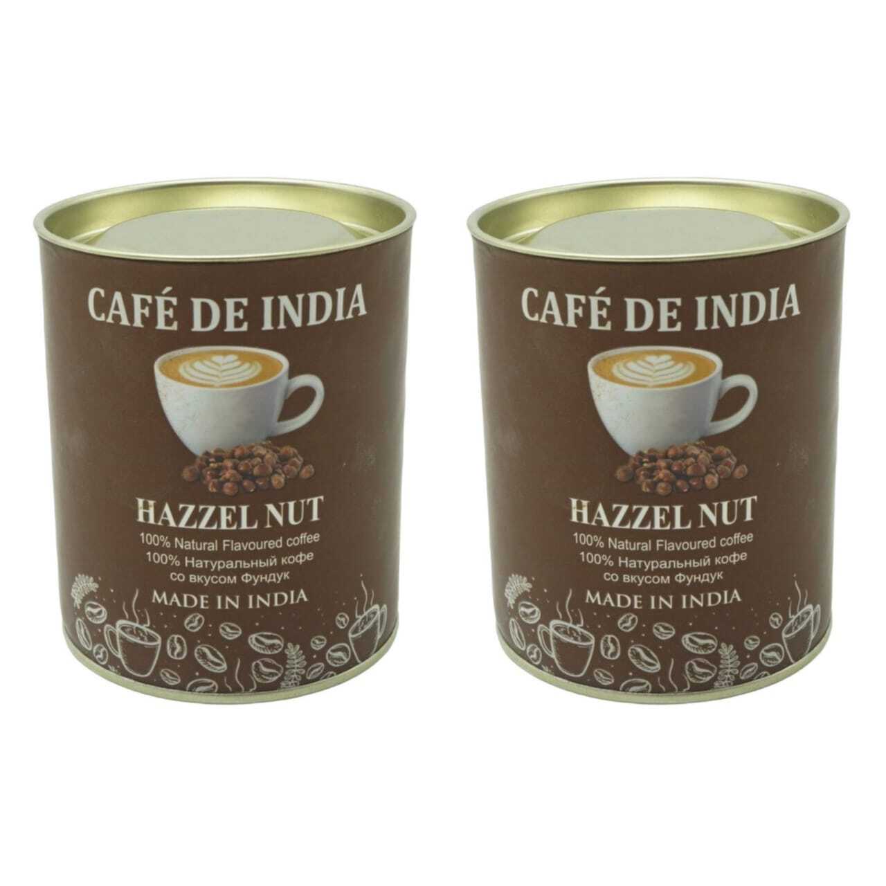 Кофе растворимый Bharat BAZAAR Hazzelnut, 100 г х 2 шт