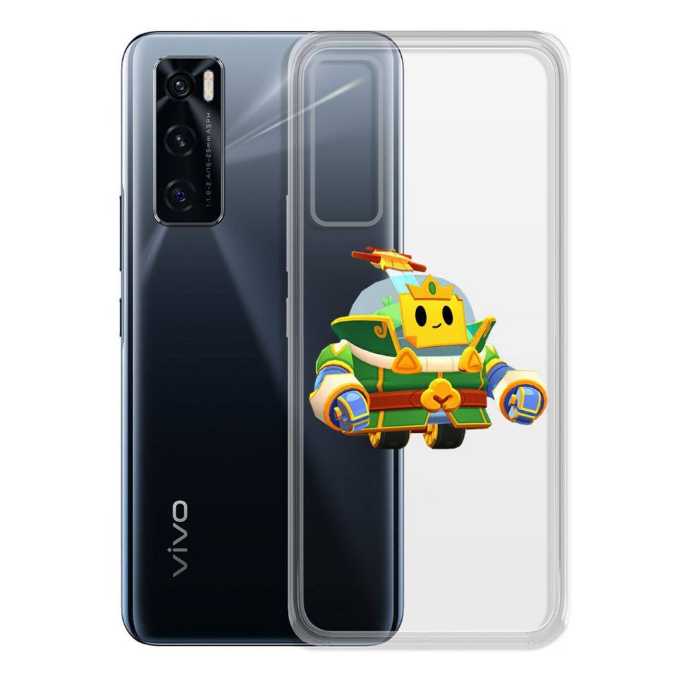 

Чехол-накладка Brawl Stars-Изумрудный Принц Спраут для Vivo V20 SE