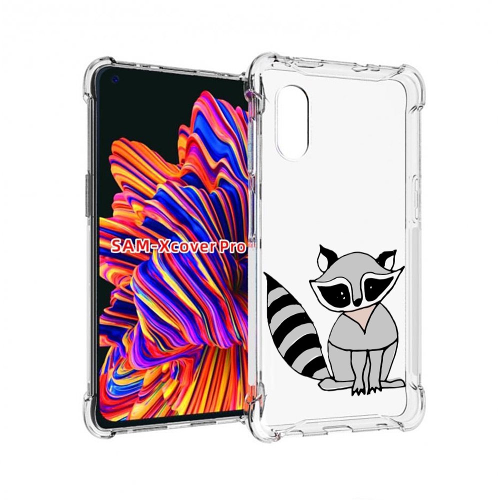 

Чехол MyPads Енотик для Samsung Galaxy Xcover Pro 1, Прозрачный, Tocco