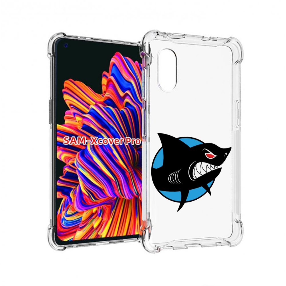 

Чехол MyPads Злая-акула для Samsung Galaxy Xcover Pro 1, Прозрачный, Tocco