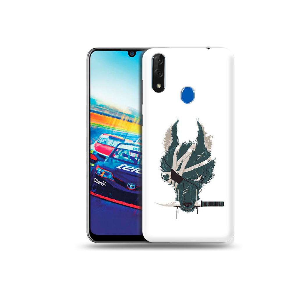 

Чехол MyPads Tocco для ZTE Blade V10 волк-разбойник (PT136503.455.271), Прозрачный, Tocco