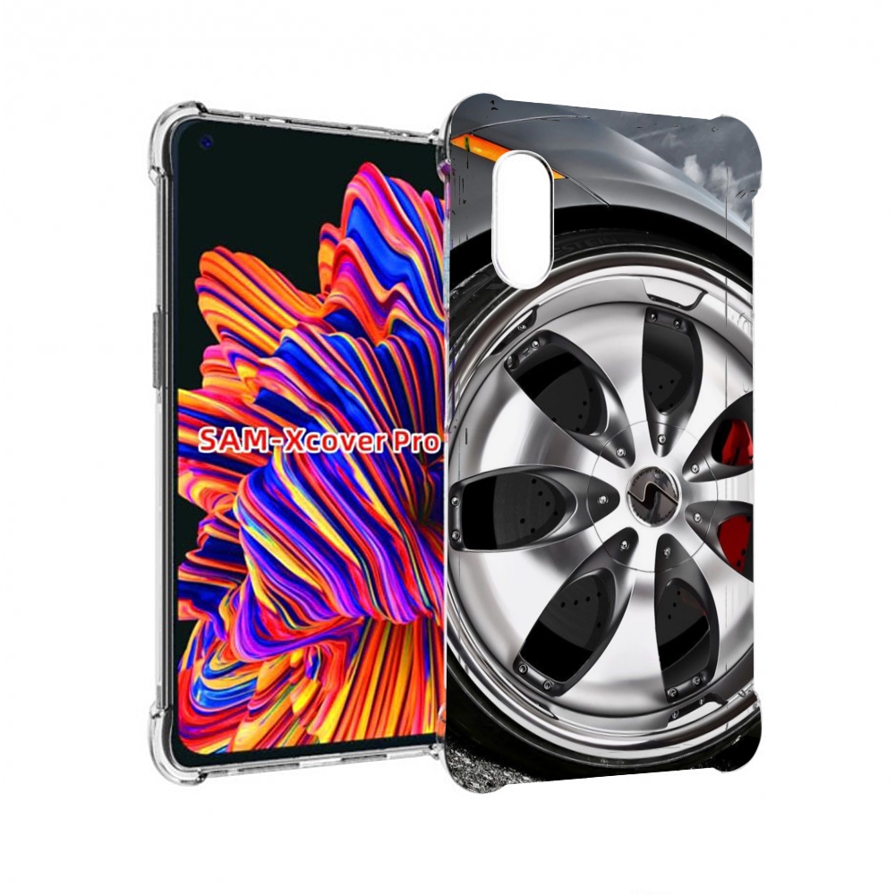

Чехол MyPads Колесо мужской для Samsung Galaxy Xcover Pro 1, Прозрачный, Tocco