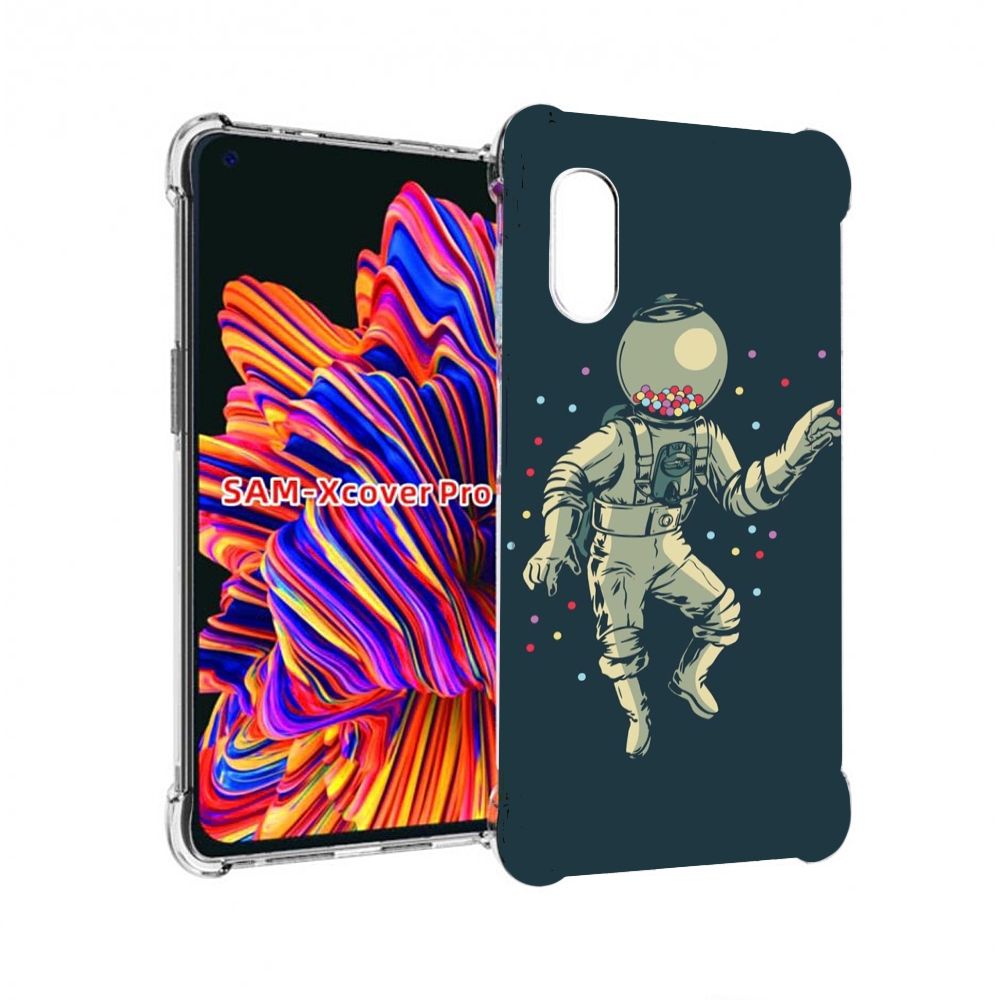 

Чехол MyPads Космонавт для Samsung Galaxy Xcover Pro 1, Прозрачный, Tocco