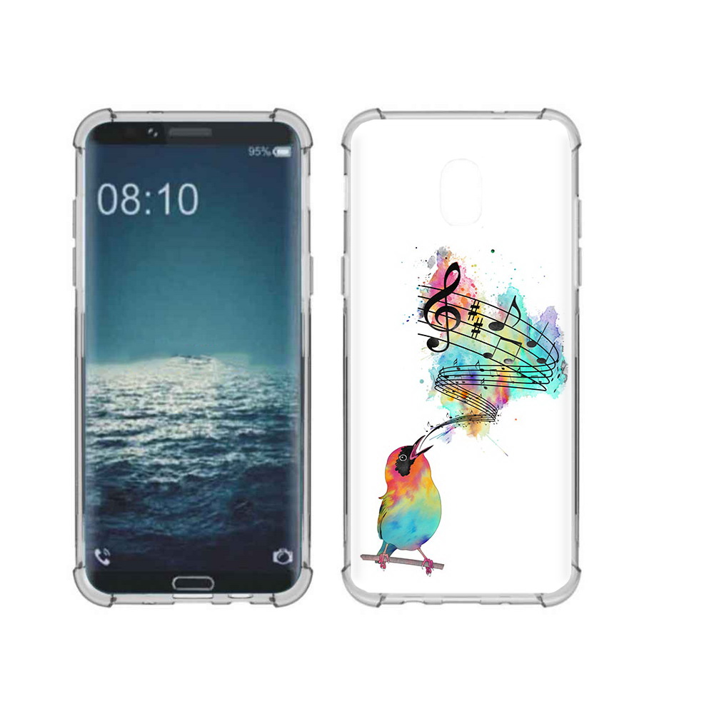 

Чехол MyPads Tocco для Samsung Galaxy J3 певчая птичка (PT226926.574.536), Прозрачный, Tocco