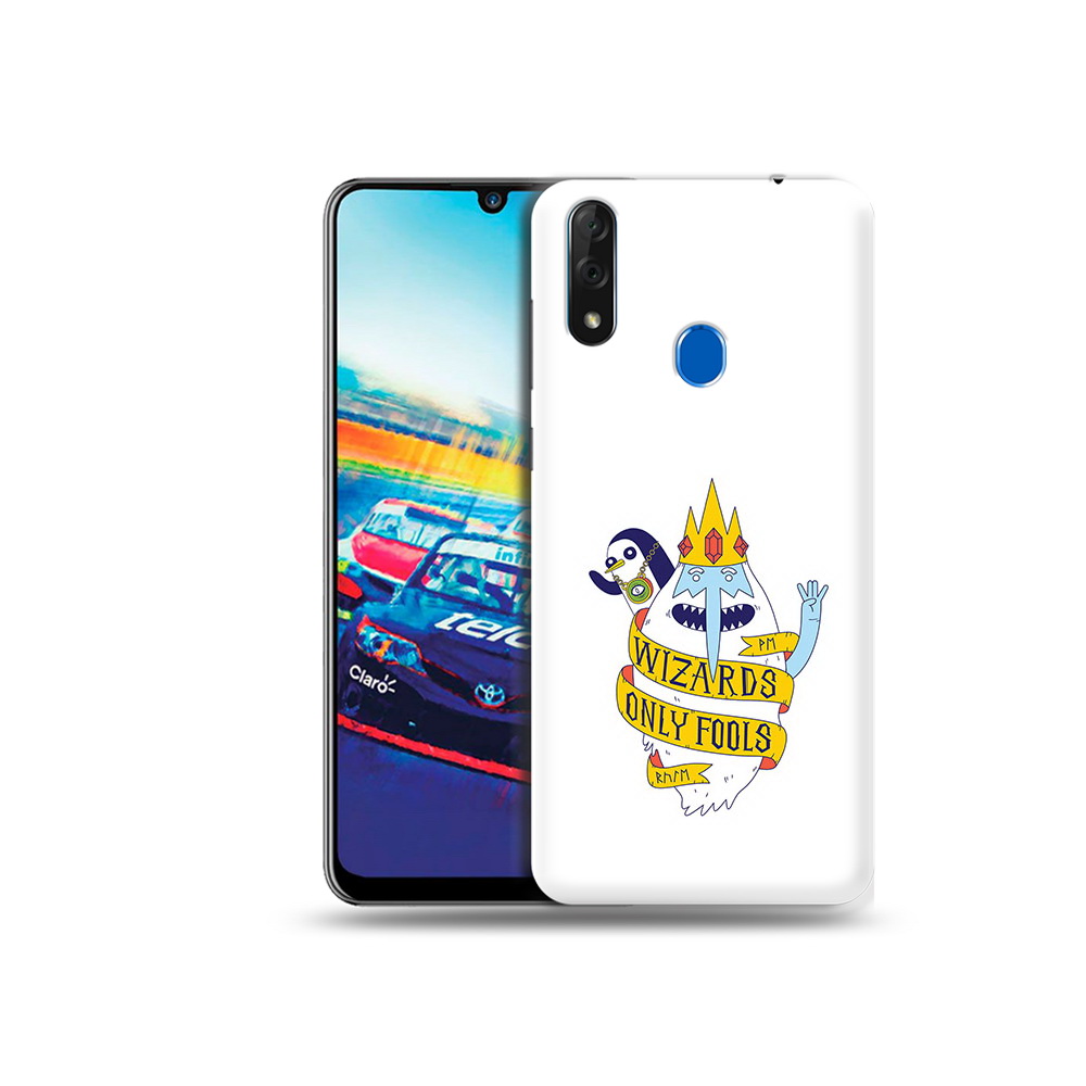 

Чехол MyPads Tocco для ZTE Blade V10 время приключений снежный король (PT136503.455.278), Прозрачный, Tocco