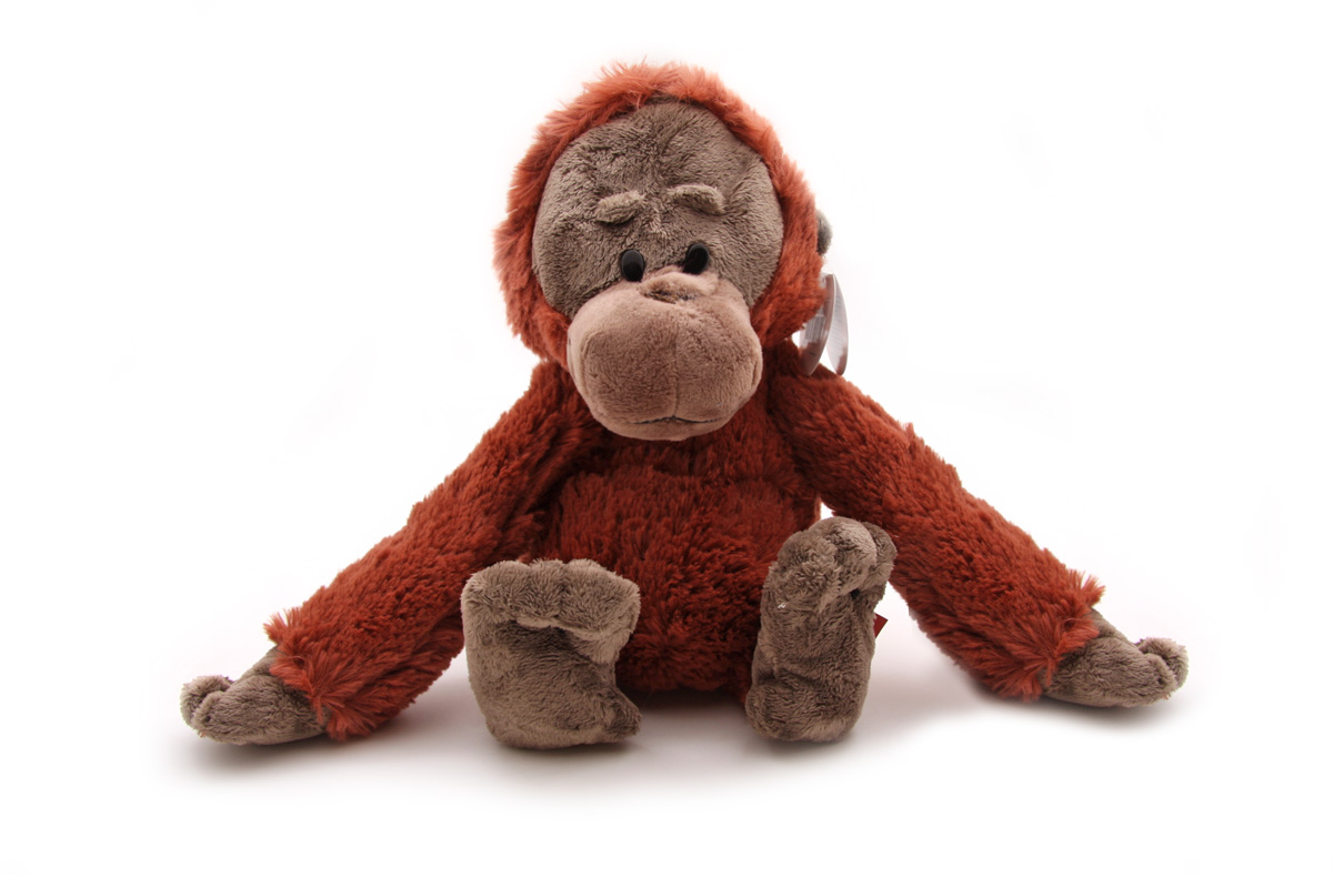 фото Мягкая игрушка magic bear toys sp93040-br горилла игнат 22 см