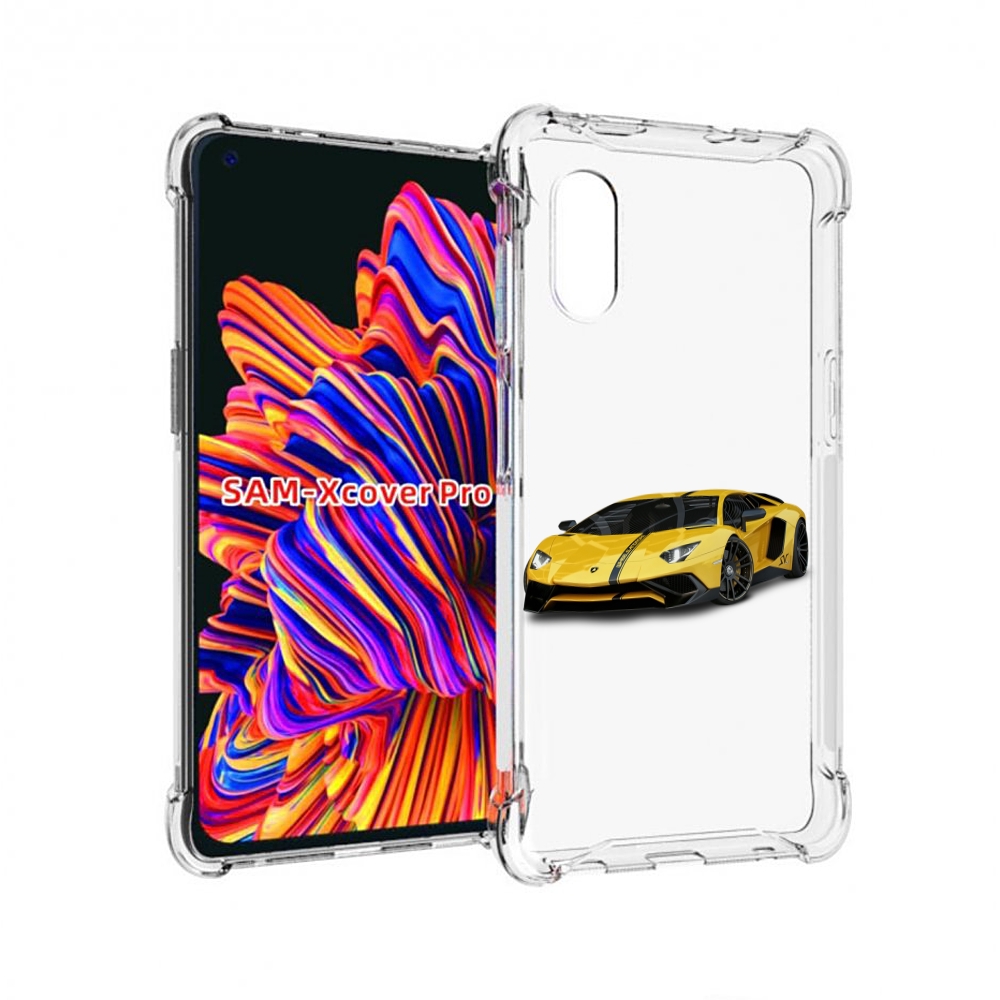 

Чехол MyPads Ламбо мужской для Samsung Galaxy Xcover Pro 1, Прозрачный, Tocco