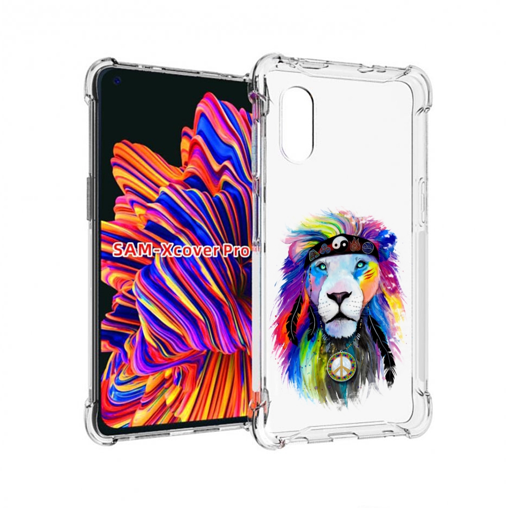 

Чехол MyPads Лев 3 для Samsung Galaxy Xcover Pro 1, Прозрачный, Tocco