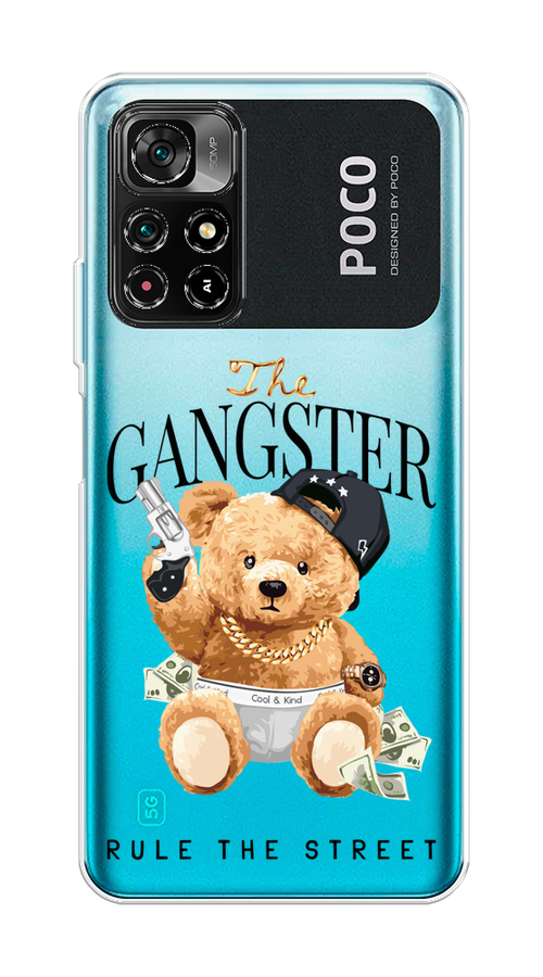 

Чехол на Poco M4 Pro 5G/Redmi Note 11S 5G "The Gangster", Бежевый;серый;черный, 311850-6