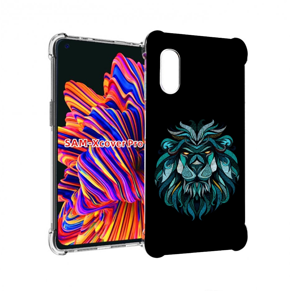 

Чехол MyPads Лев-красивый-зеленый для Samsung Galaxy Xcover Pro 1, Прозрачный, Tocco