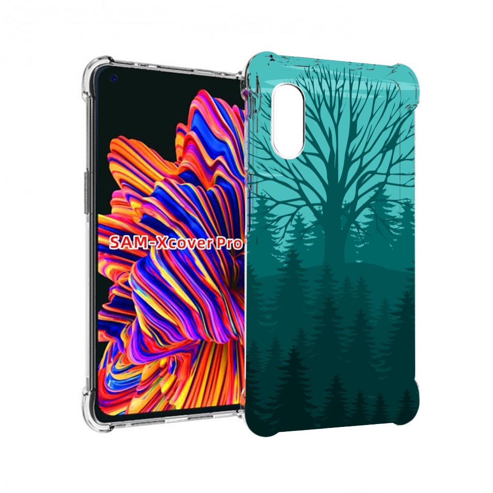 

Чехол MyPads Лес для Samsung Galaxy Xcover Pro 1, Прозрачный, Tocco