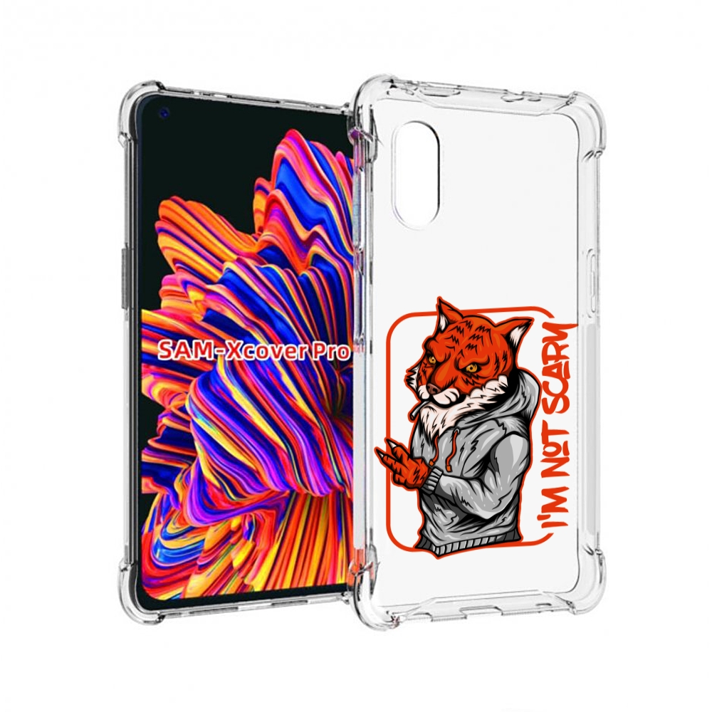 

Чехол MyPads Лис для Samsung Galaxy Xcover Pro 1, Прозрачный, Tocco