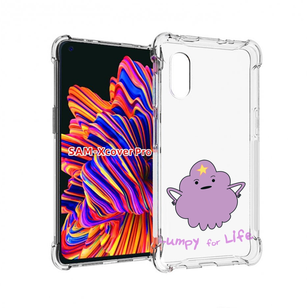 Чехол MyPads Принцесса пупырчатого королевства для Samsung Galaxy Xcover Pro 1