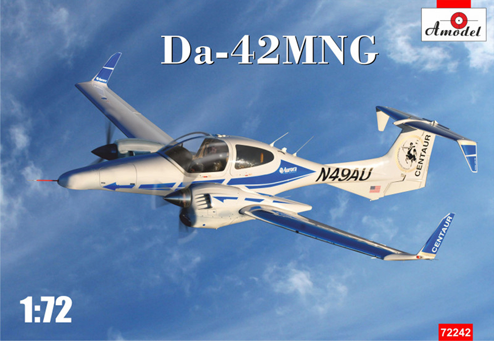 

Сборная модель Amodel 1/72 Лёгкий многоцелевой самолет Da-42MNG 72242
