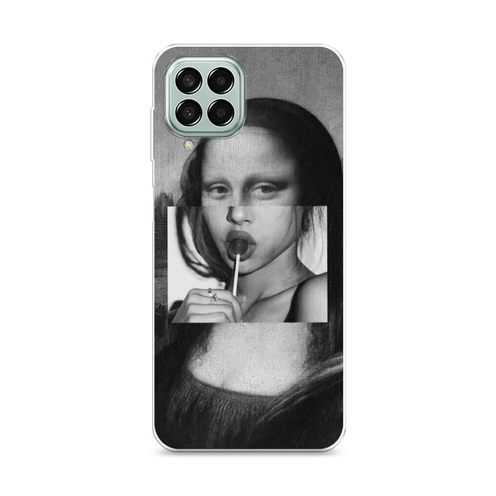 фото Силиконовый чехол "mona lisa sucking lollipop" на samsung galaxy m33 awog