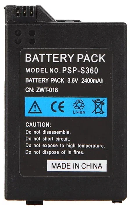 

Аккумулятор Palmexx 3.6V 2400mAh для Sony PSP 2000/3000 PX/BAT-PSP