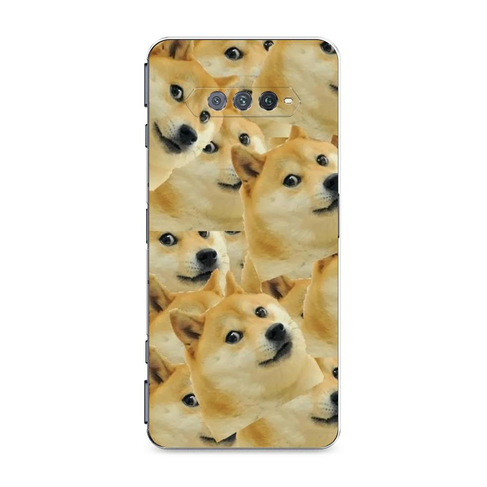 

Чехол Awog на Xiaomi Black Shark 4/4S/4S Pro/4 Pro "Собака-подозревака фон", Разноцветный, 311650-9