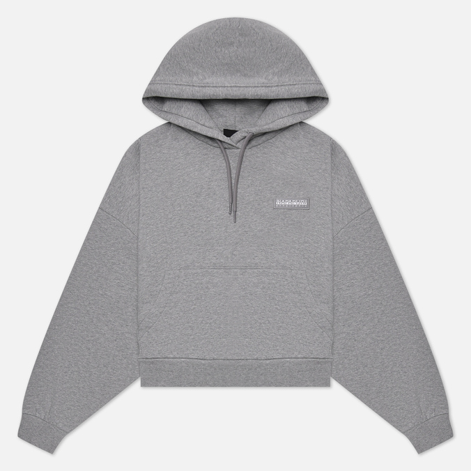 

Женская толстовка Napapijri B-Morgex Hoodie серый, Размер S, B-Morgex Hoodie
