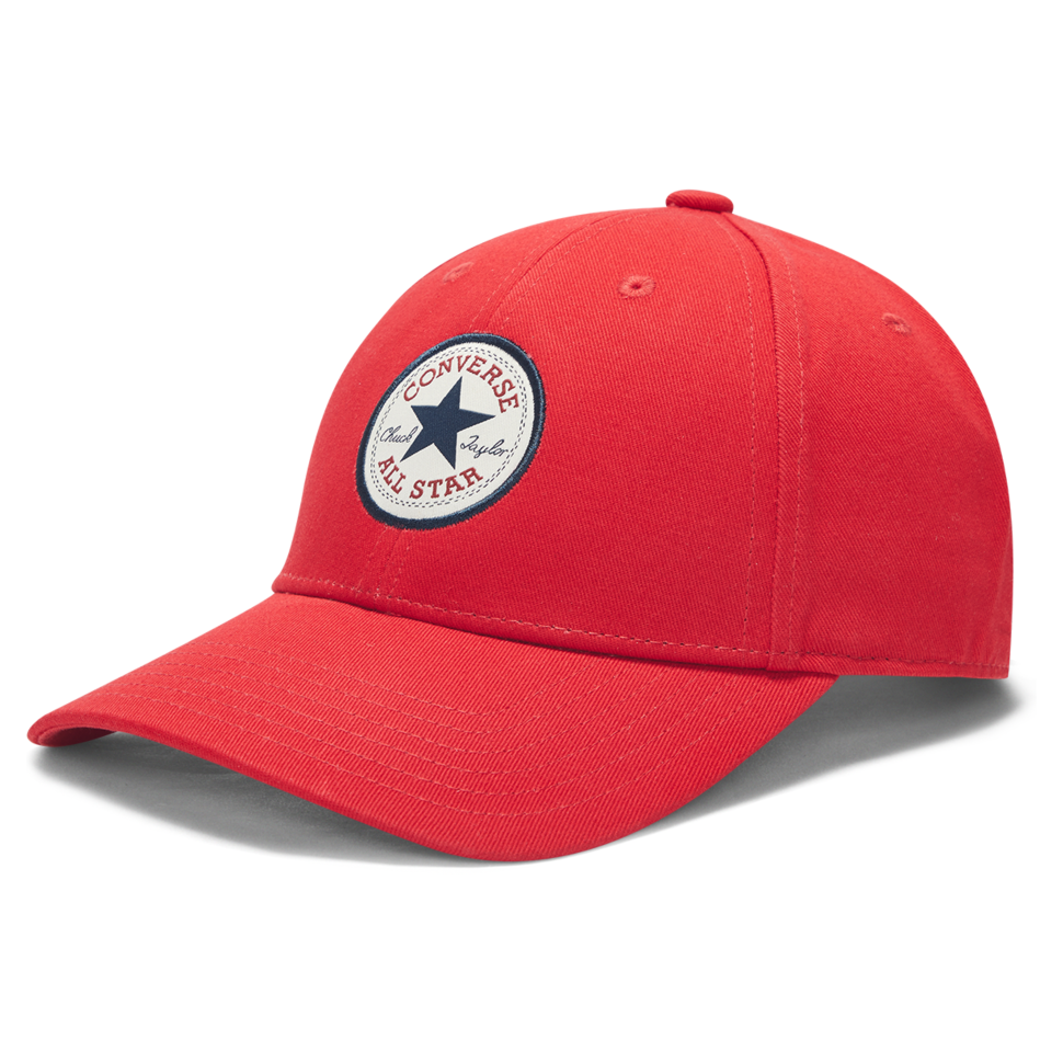 фото Бейсболка унисекс converse tipoff baseball cap university red, one sise