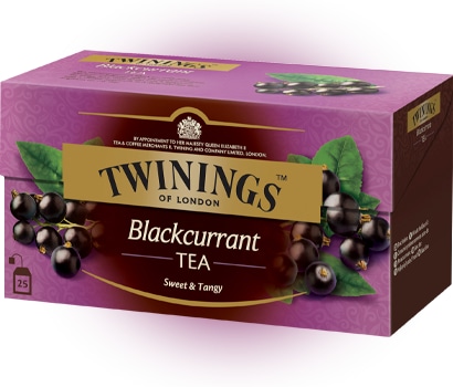 

Чай Twinings черный с кусочками черной смородины, короб (25 пак.) 50 гр Упаковка 12 шт