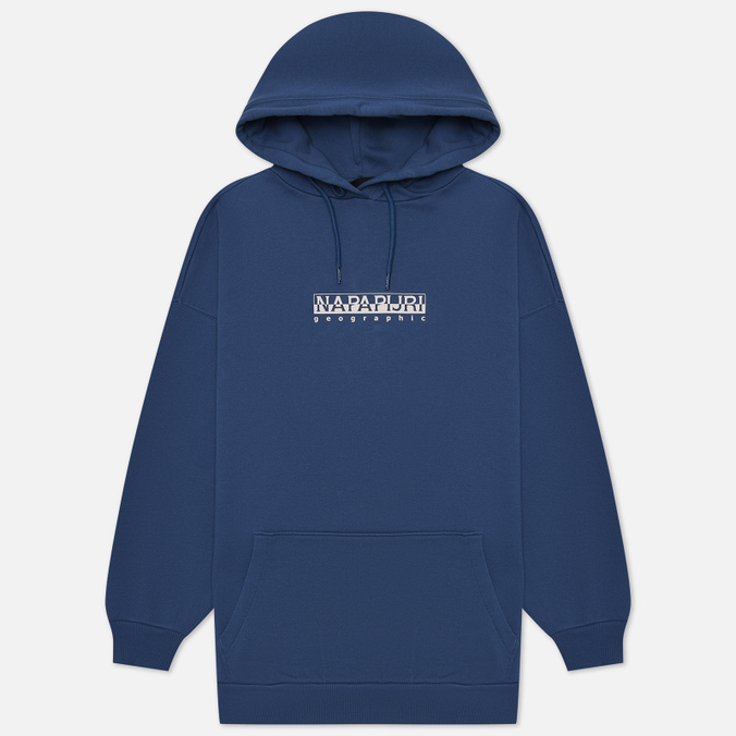

Женская толстовка Napapijri B-Box Hoodie 2 синий, Размер S, B-Box Hoodie 2