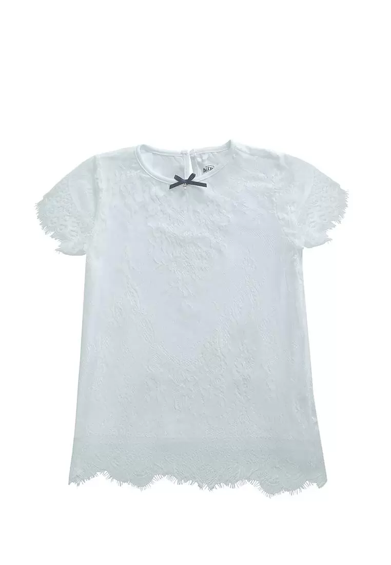 Рубашка детская Daniele Patrici 222903, белый, 128