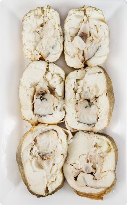 

Треска горячего копчения кусок