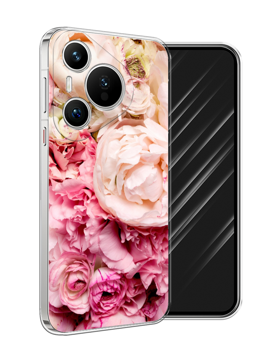 

Чехол Awog на Huawei Pura 70 "Пионы яркие", Розовый, 6124050-1