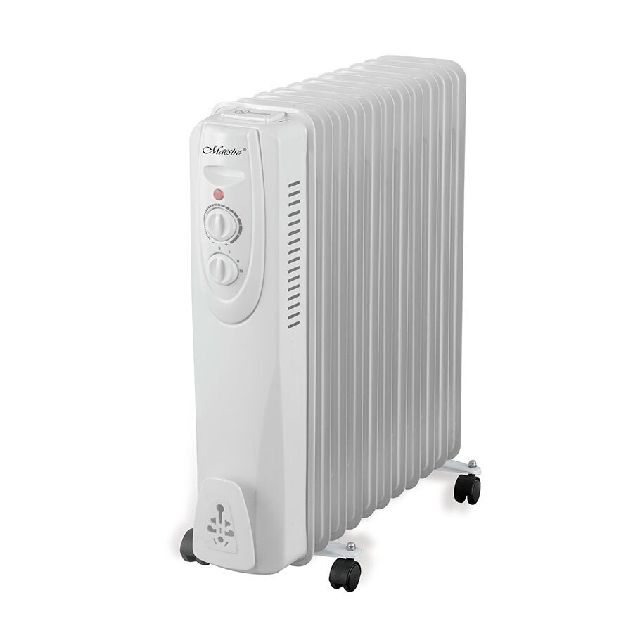 

Масляный радиатор Maestro MR-950 White, Белый, MR-950