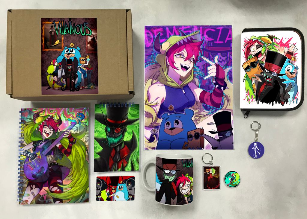 

Бокс Злыдни, Villainous №1, Хижина Чудес, Бежевый