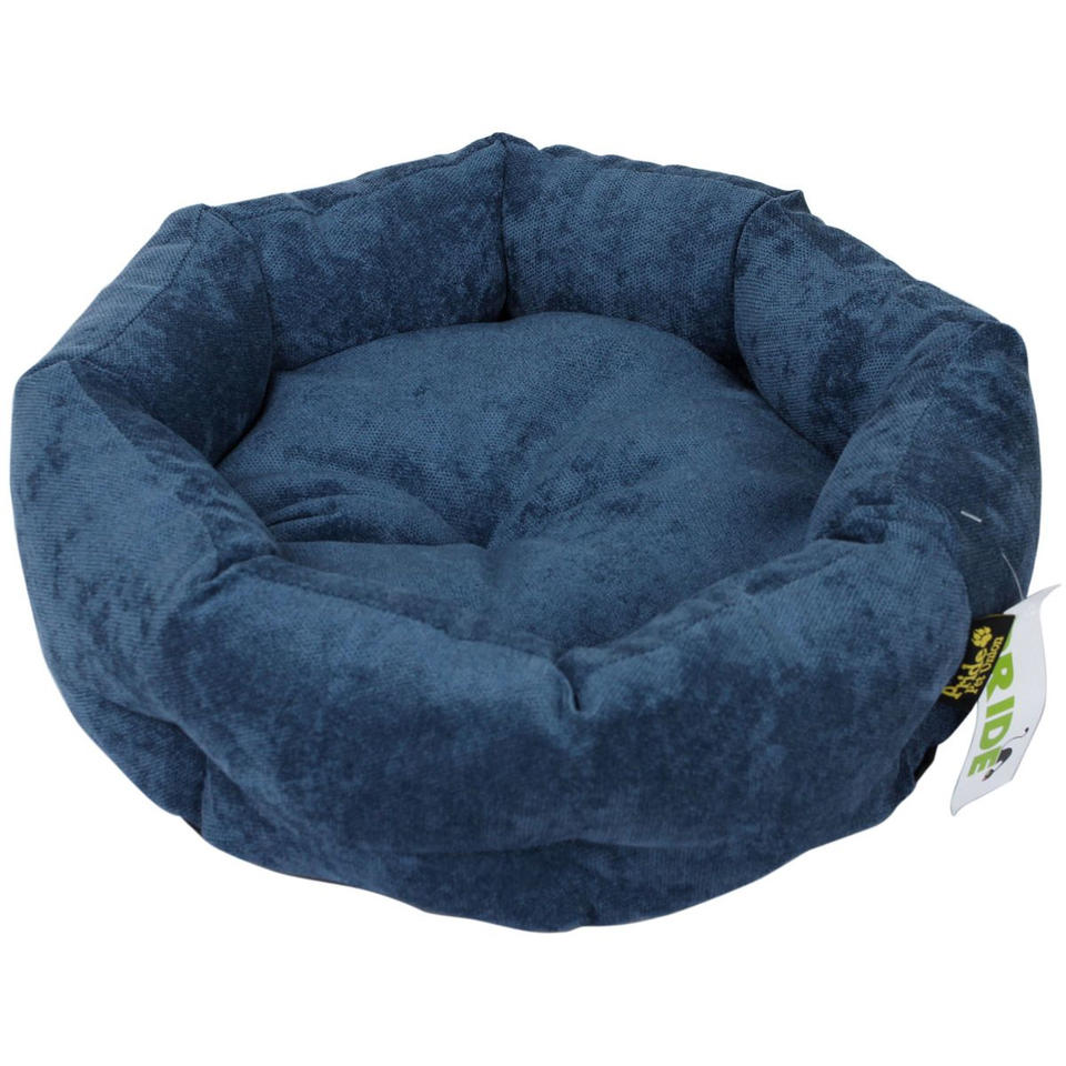 

Лежанка для кошек и собак PRIDE полиэстер 45x45x12см синий