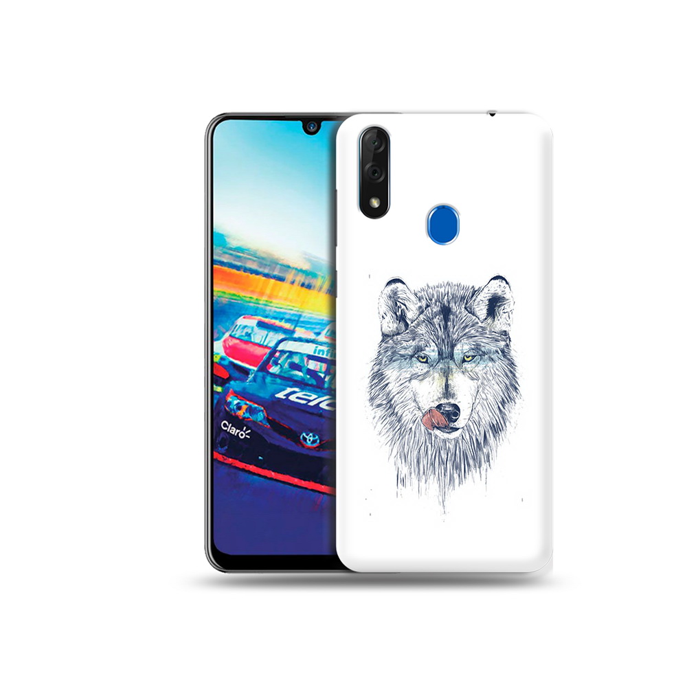 

Чехол MyPads Tocco для ZTE Blade V10 голодгый волк (PT136503.455.292), Прозрачный, Tocco