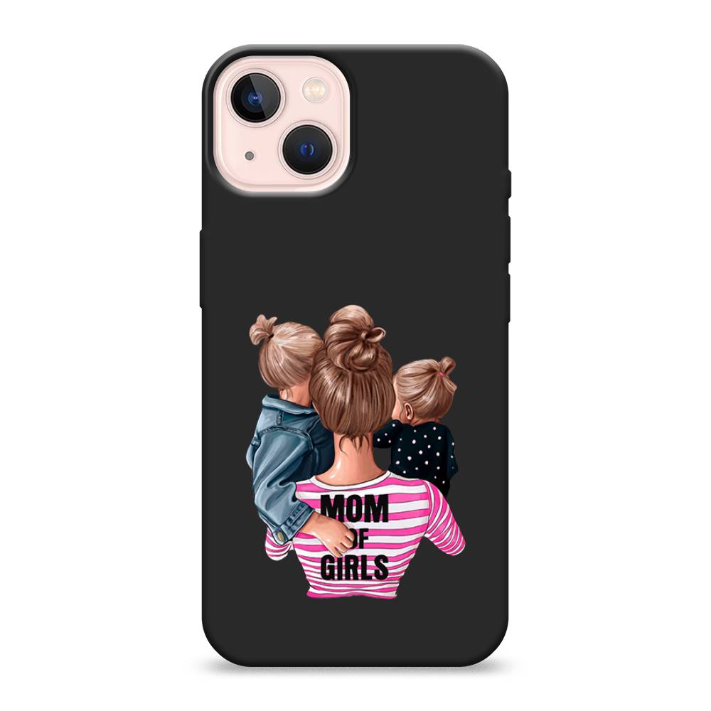 

Чехол Awog на Apple iPhone 13 / Айфон 13 "Mom of Girls", Разноцветный, 14252-1