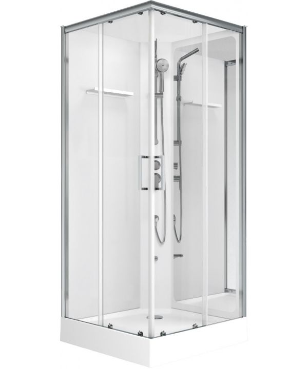 

Душевая кабина Aquanet Passion S 2.0 90x90, прозрачное стекло, Passion S 2.0