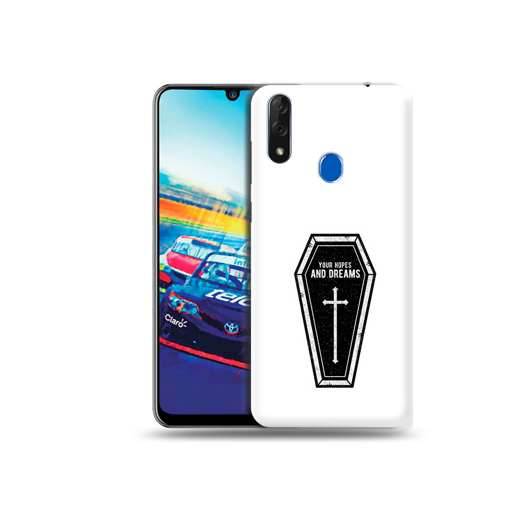 

Чехол MyPads Tocco для ZTE Blade V10 гроб с мечтами (PT136503.455.299), Прозрачный, Tocco