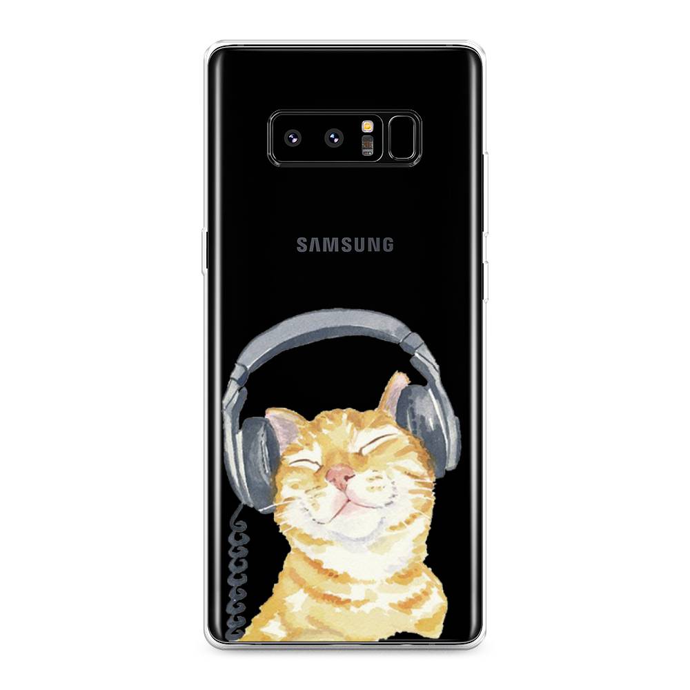 

Чехол Awog "Кот меломан" для Samsung Galaxy Note 8