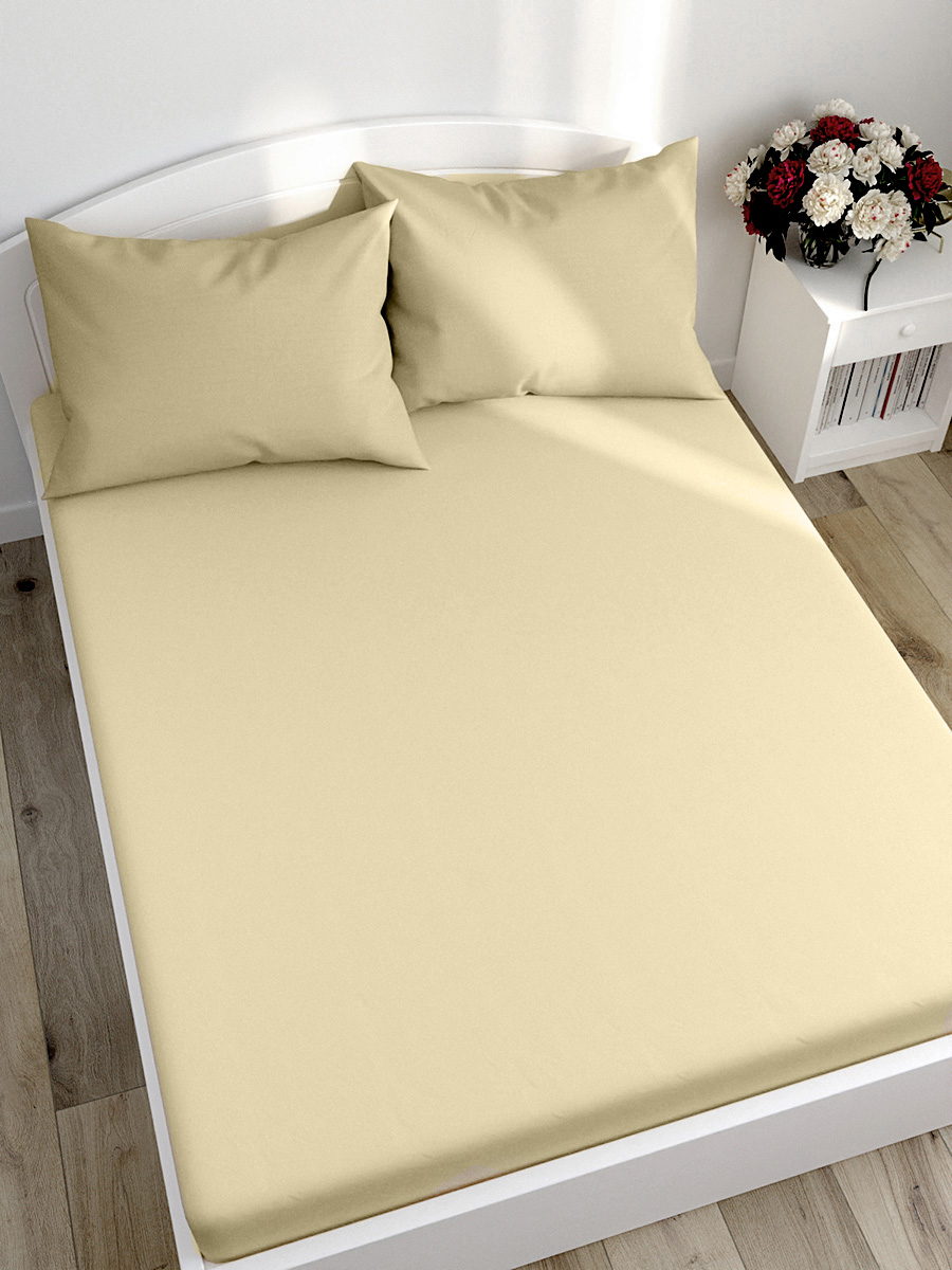 

Простынь на резинке Milky Garden Марципан 120х200 см