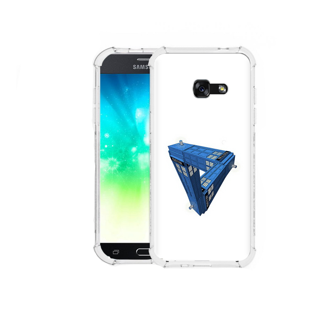 

Чехол MyPads Tocco для Samsung Galaxy A3 (2016) головолока абстракция, Прозрачный, Tocco