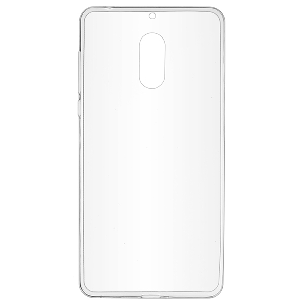 Силиконовый чехол для Nokia 5.1 Skinbox Slim Silicone 4People Прозрачный