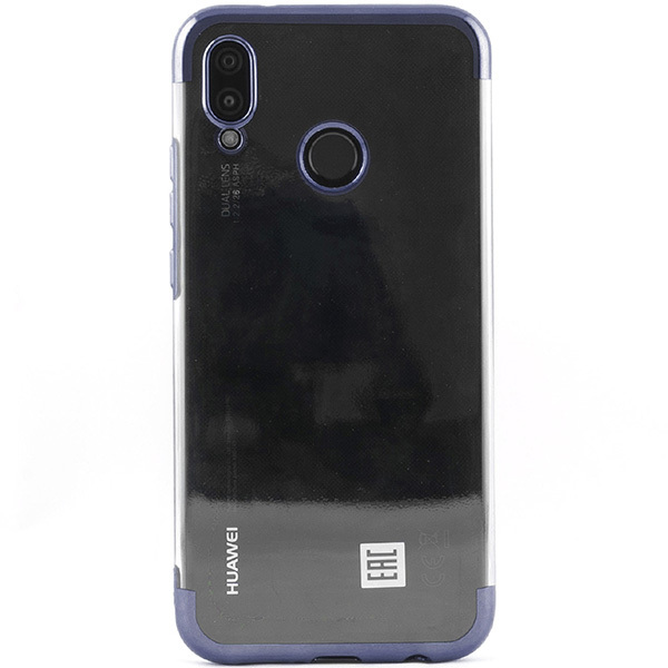 

Силиконовый чехол для Huawei P20 Lite Чехольчикофф Style Синий, для Huawei P20 Lite Style Синий