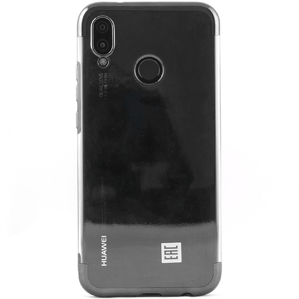 

Силиконовый чехол для Huawei P20 Lite Чехольчикофф Style Черный, для Huawei P20 Lite Style Черный