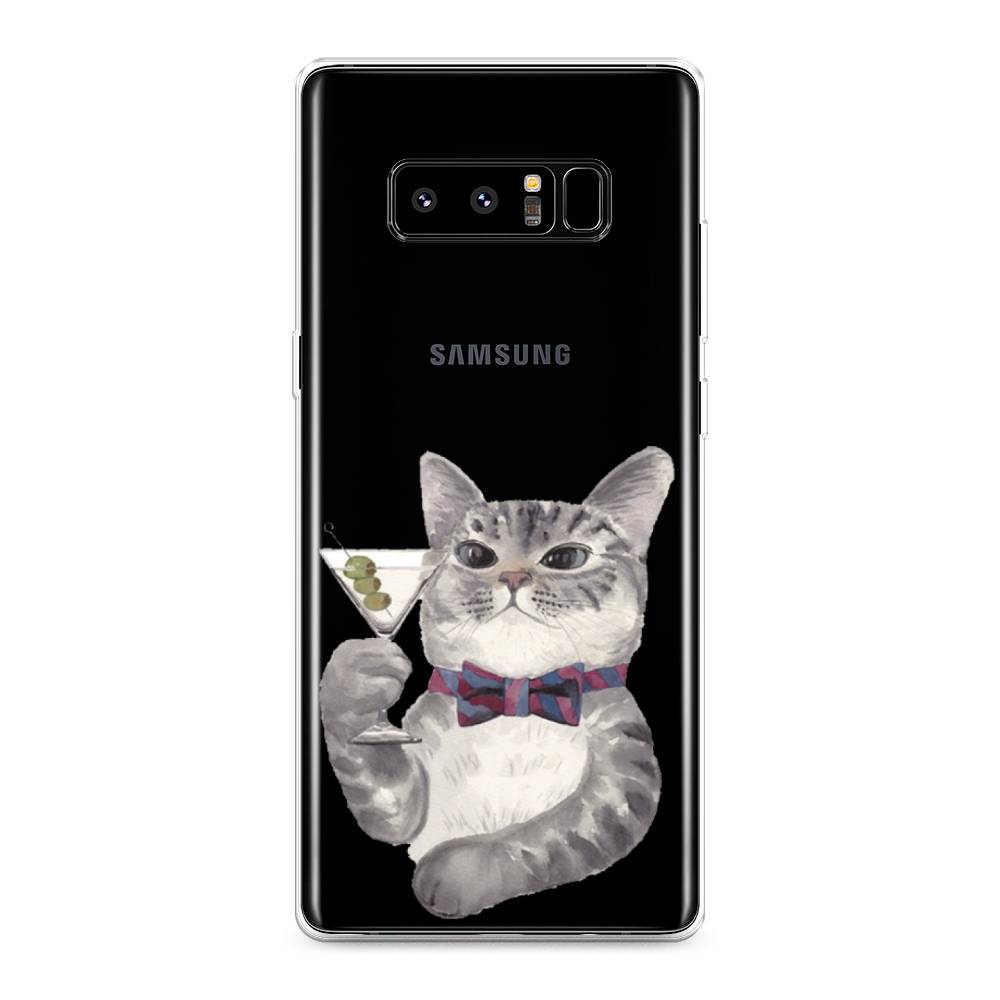 

Чехол Awog "Кот джентльмен" для Samsung Galaxy Note 8