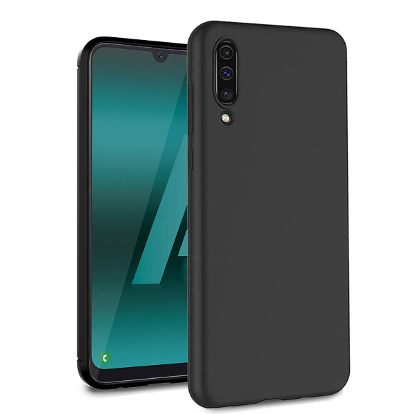 Силиконовый чехол для Samsung Galaxy A70 DF sColorCase-05 Черный