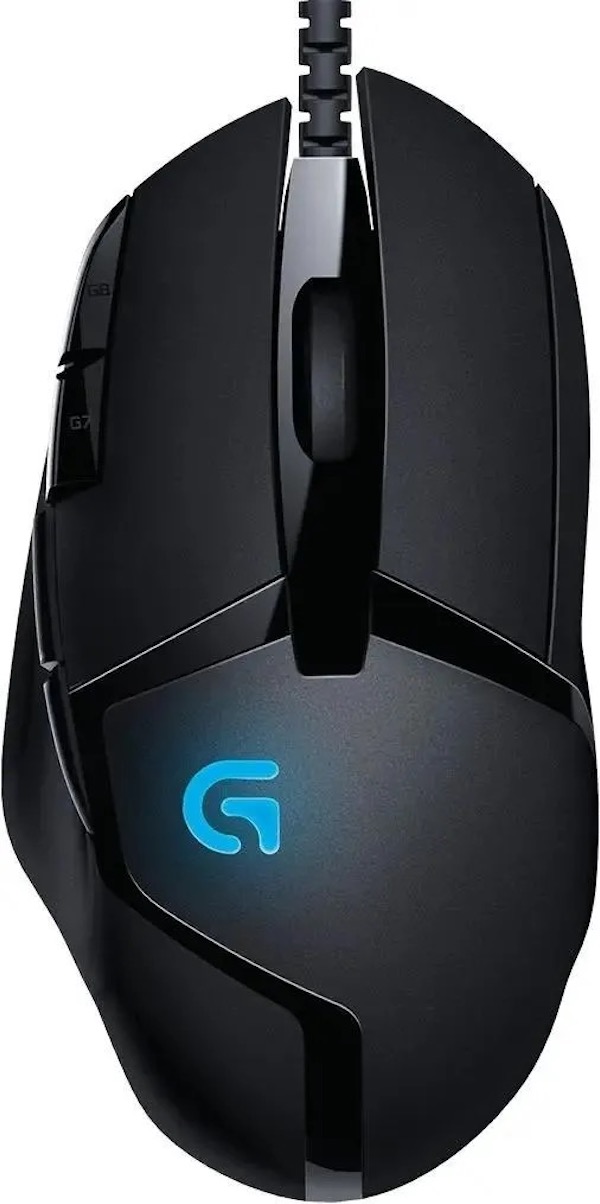 Мышь Logitech Hyperion Fury G402, игровая, оптическая, проводная, USB, черный 910-004070