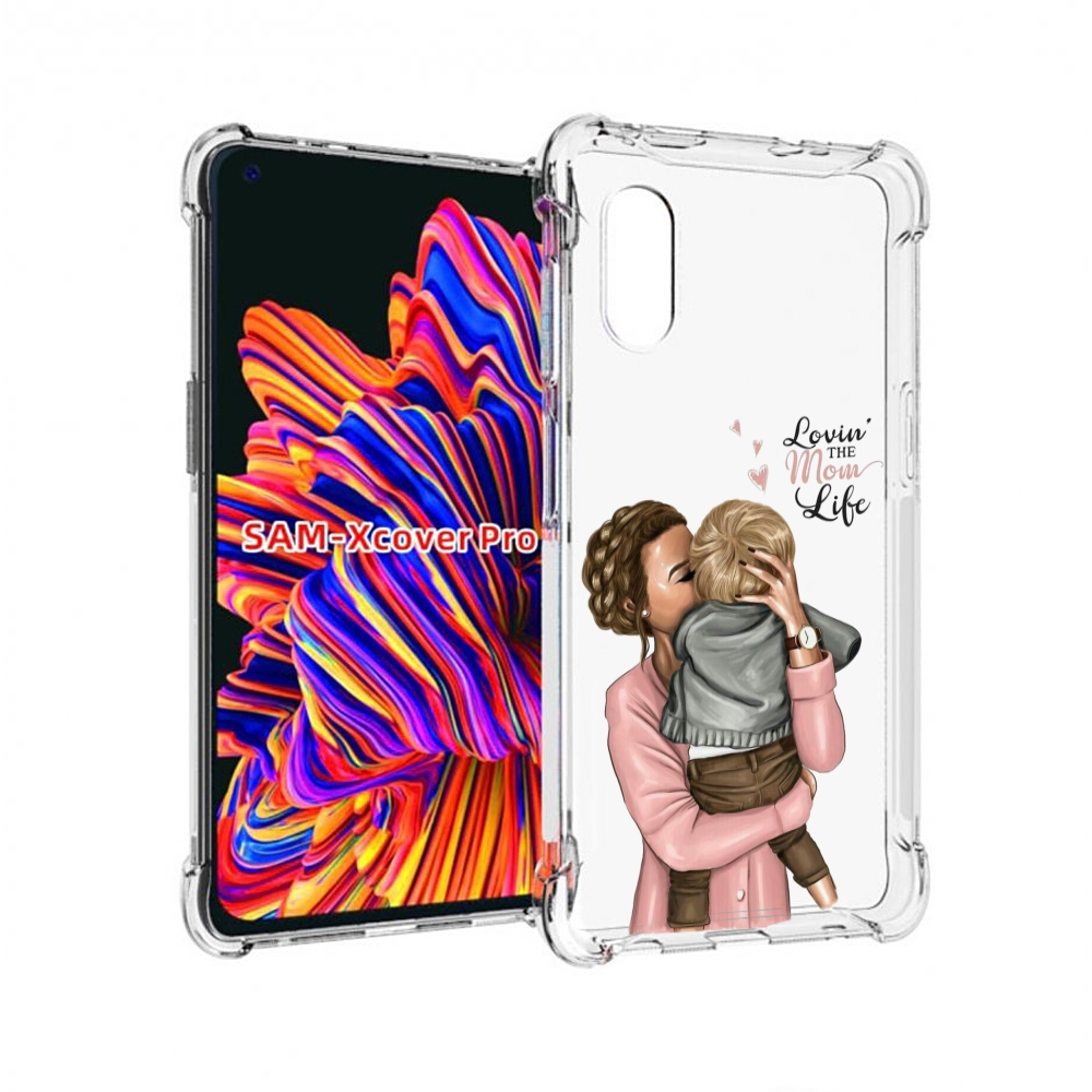 

Чехол MyPads Любовь-мамы детский для Samsung Galaxy Xcover Pro 1, Прозрачный, Tocco